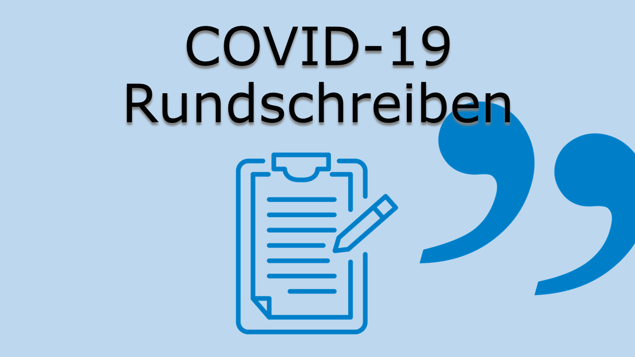 FAQ COVID-19 Rundschreiben