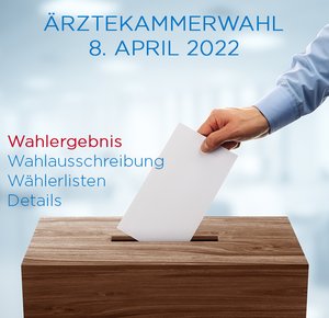 Am 8. April 2022 hat die Wahl der Ärztekammer Salzburg stattgefunden
