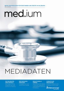 Mediadaten med.ium | Ärztezeitung Salzburg